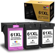 🖨️ onlyu remanufactured ink cartridge hp 61xl 61 xl replacement for envy 4500 5530 deskjet 1000 officejet 4630 printer logo