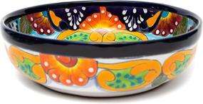 img 1 attached to 🌺 Talavera Ceramic Hand Painted Bakeware: Enchantment at Its Finest