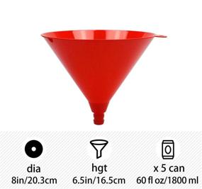 img 3 attached to Enhance Your Soda Drinking Experience with SMOQIO Soda Bong Funnel: Valve, Single Header, Bonus Bottle Opener, 1 Pack