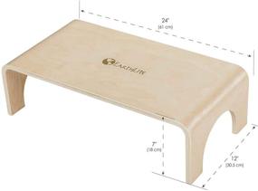 img 2 attached to EARTHLITE Wooden Step Stool Surface