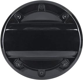 img 4 attached to 🔒 TIKSCIENCE Fuel Filler Door Gas Tank Cap - Chevrolet Camaro GM 2016-2020, Gloss Black (Replace 23506590)