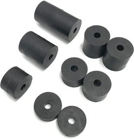 img 2 attached to Rubber Spacers Standoff Washers Pack Hardware for Nails, Screws & Fasteners