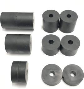 img 3 attached to Rubber Spacers Standoff Washers Pack Hardware for Nails, Screws & Fasteners