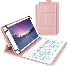 img 4 attached to Bluetooth Keyboard Wireless Detachable Protective Tablet Accessories in Bags, Cases & Sleeves