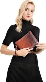 img 3 attached to 👜 Women's Vegan Leather Crossbody Bag: Small Shoulder Purse & Handbag, Detachable Strap & Clutch Wallet