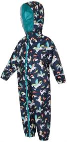 img 2 attached to 🏞️ Stylish Mountain Warehouse Printed Rainsuit: Trendy Boys' Clothing