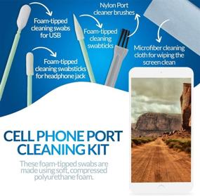 img 2 attached to PortPlugs Cleaner Cleaning Compatible Smartphones