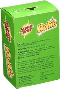 img 1 attached to 🧽 Ultimate Cleaning Power: Scotch-Brite 3PK Dobie Cleaning Pad