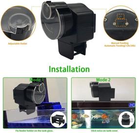 img 3 attached to 🐠 Convenient Aquatic Solutions: Bnzaq Automatic Fish Tank Feeder - Ensuring Worry-free Feeding during Your Vacation