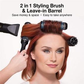 img 2 attached to Olivia Garden MultiBrush: Detachable Thermal Styling Hair Brush (non-electric)