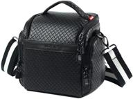 📷 универсальная сумка для фотоаппарата mcheng: сумка для защиты от ударов и путешествий с мягкими накладками для canon, nikon, sony, olympus и других. логотип