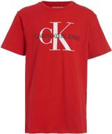 👕 medium boys' classic black clothing and tops by calvin klein - tees & shirts logo