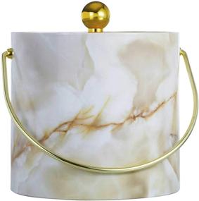 img 2 attached to Marble 3 Quart Insulated Ice Bucket