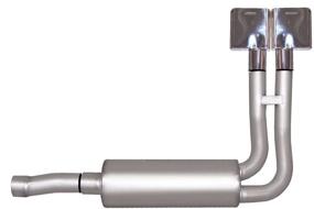 img 4 attached to Gibson 65510 Stainless Exhaust System