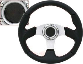 img 3 attached to For Universal Fit 320Mm JDM Battle Racing Steering Wheel New - Mazda Mitsubishi Etc (BLUE) (001BK)