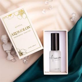 img 2 attached to 🌹 Усилите свою элегантность с помощью парфюмерного спрея AROMOLON с феромонами для женщин – нежный аромат розы и легкие пряные ноты – 1Fl Oz / 30 мл.