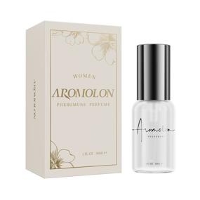 img 4 attached to 🌹 Усилите свою элегантность с помощью парфюмерного спрея AROMOLON с феромонами для женщин – нежный аромат розы и легкие пряные ноты – 1Fl Oz / 30 мл.