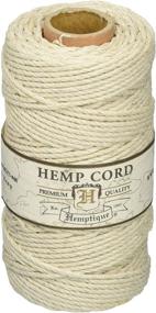 img 1 attached to 🌿 Hemp Cord Spool 48# - 205 Ft/Pkg Natural Color
