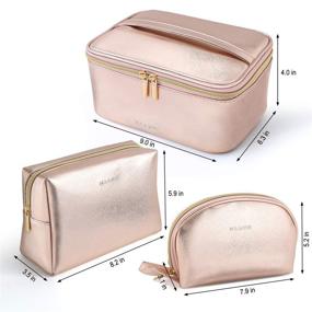 img 2 attached to MAANGE Portable Cosmetic Organizer Waterproof Travel Accessories