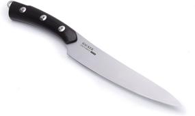 img 2 attached to 🔪 TUO Cutlery Hacker Series 6" Utility Knife - Compact Outdoor Fixed Blade Camping Knives with Japanese Steel and Ebony Full Tang Handle