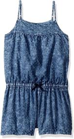 img 2 attached to 👧 Lucky Brand Skyler Girls' Clothing: Fashion Romper for Jumpsuits & Rompers