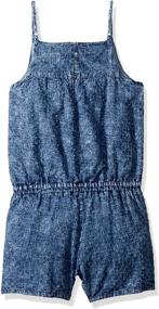 img 1 attached to 👧 Lucky Brand Skyler Girls' Clothing: Fashion Romper for Jumpsuits & Rompers