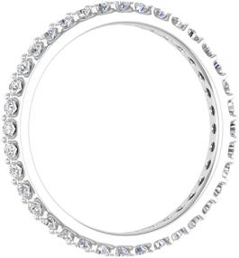 img 3 attached to Карат Diamond Eternity Wedding White