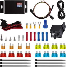 img 4 attached to 🌡️ Digital Temperature Control Switch Kit - Adjustable Car Fan Controller by LITROK