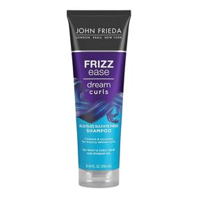 img 3 attached to John Frieda Frizz Ease Dream Curls SLS/SLES Free Shampoo for Curly Hair - Frizz Control and Curl Enhancing Technology - 8.45 fl oz