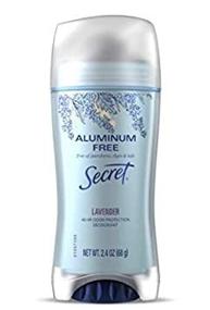 img 1 attached to 🌸 Secret Lavender Deodorant - Aluminum-Free, Paraben, Dye, and Talc Free, 48-Hour Odor Protection, Fights Odor and Keeps You Feeling Clean