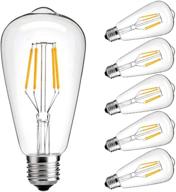 💡 versatile dimmable incandescent equivalent filament restaurant lighting solution логотип