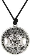 goddess pentacle adjustable pendant necklace logo