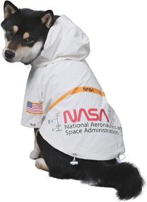 img 4 attached to ChoChoCho Dog Raincoats - Reflective Waterproof Rain Jacket, NASA Costume, 🐶 Stylish Streetwear Outfit for Dogs, Cats & Puppies - Sizes: Small, Medium, Large