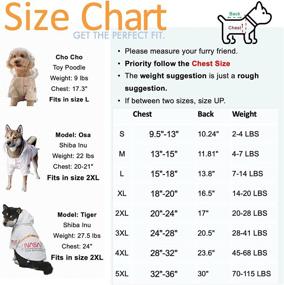 img 3 attached to ChoChoCho Dog Raincoats - Reflective Waterproof Rain Jacket, NASA Costume, 🐶 Stylish Streetwear Outfit for Dogs, Cats & Puppies - Sizes: Small, Medium, Large