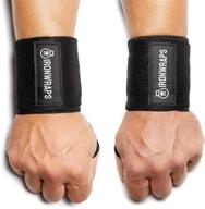 inventure ironwraps wrist wraps black logo