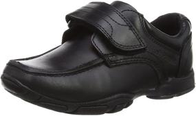 img 4 attached to Hush Puppies Freddy Leather Shoes Black 12K