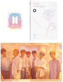 img 4 attached to 🎵 BTS Love Yourself Her (O Version) Album - Bangtan Boys CD+Poster+Photobook+Photocard+Mini Book+Sticker Pack+Gift - Including Extra BTS 6 Photocards and 1 Double-Sided Photocard Set