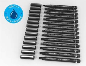 img 2 attached to 🖋️ Micro-Line 14 Pens: Fineliner Set with Case for Waterproof Journaling, Illustration, Architecture, and more!