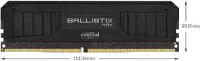 img 3 attached to Crucial Ballistix RGB 3200 MHz DDR4 DRAM Desktop Gaming Memory 8GB CL16 BL8G32C16U4RL (Red)