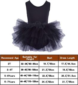 img 3 attached to Ballet Tutu Gymnastics 4 Layers Leotard Sports & Fitness in Other Sports