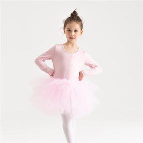 img 2 attached to Ballet Tutu Gymnastics 4 Layers Leotard Sports & Fitness in Other Sports