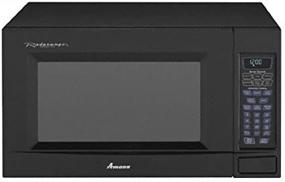 img 2 attached to 🔘 Amana 2.0 Cubic Feet Black Countertop Microwave, Model AMC2206BAB