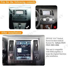img 3 attached to ZWNAV For Infiniti FX35 FX45 2003-2006 GPS, Finders & Accessories