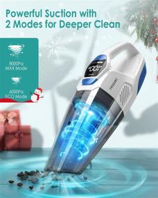 img 3 attached to Cordless Rechargeable Vacuum with Powerful Suction - FASDUNT
