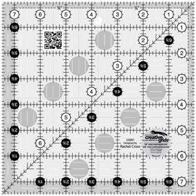 img 1 attached to Creative Grids Quilting Template CGR7