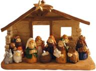 miniature christmas nativity rearrangeable figures logo