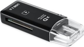 img 3 attached to High Speed eTECH USB2.0 xD Memory Card Reader - Supports 1GB and 2GB Olympus and Fuji XD Picture Cards - Black Color