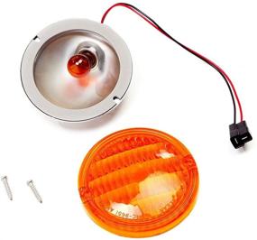 img 4 attached to Amber Park Light for Jeep CJ Models - Omix-Ada 12405.07