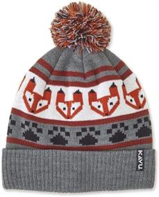 img 1 attached to 🎩 Herschel KAVU Pom Beanie Knit Ski Cap