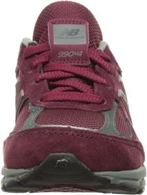 img 3 attached to 👟 Girls' Burgundy New Balance KJ990V4 Running Shoes